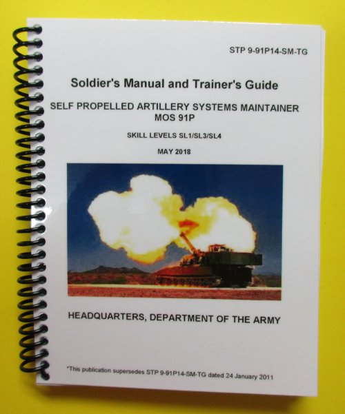 STP 9-91P14-SM-TG - Self Propelled Arty Sys Maintainer - MOS 91P - Click Image to Close